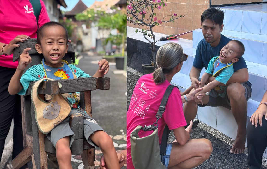 Pandu, kid with cerebral palsy